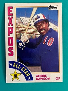 1984 Topps N.L. All-Star #392 Andre Dawson - Montreal Expos - Picture 1 of 2