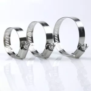 A2 Stainless Steel Hose Clamp Plumbing Throat Hoop Clamp Pipe Clips Multi-size - Picture 1 of 11
