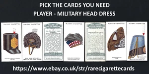 SPIELER - MILITÄR KOPF KLEID - WÄHLEN SIE DIE KARTEN SIE BRAUCHEN - Bild 1 von 101