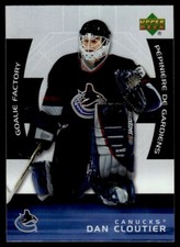 2005-06 Upper Deck McDonald's Goalie Factory Dan Cloutier Vancouver Canucks #GF8