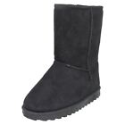 Girls H4141 Faux Fur Inners Casual Winter Boots By Spot On Sale Now