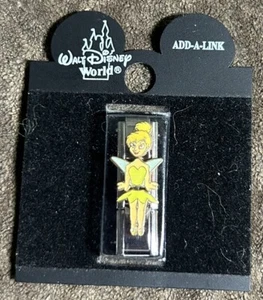 Disney Add A Link Tinkerbell Silver Tone - Picture 1 of 2