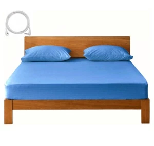 New Grounding Sheets 100% Organic Cotton with Silver Fiber❄️Grounding Fitted - Picture 1 of 6