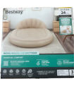 Bestway Royal Round Inflatable Mattress Air Bed Vinyl Camping Airbed