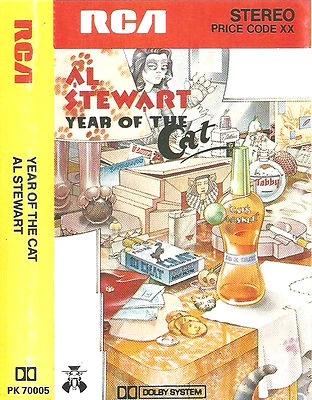 Al Stewart ‎Year Of The Cat CASSETTE ALBUM RCA  PK70005 Reissue Pop Rock - Image 1 of 4