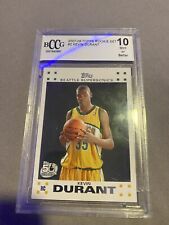 2007-08 Topps Rookie Set White #2 Kevin Durant (RC) BCCG 10!!!