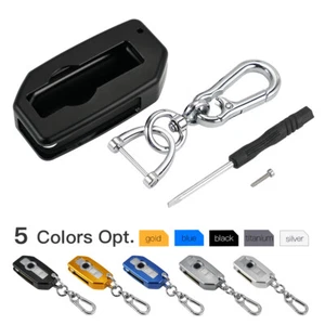 CNC Key Case Holder Cover Key Protector For BMW R1250GS R1250R R1250RS R1250RT - Picture 1 of 14