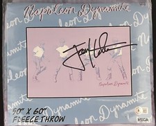 Jon Heder Napoleon Dynamite Signed 50" x 60" Blanket Autographed BAS COA 67