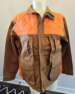 Browning Pheasants Forever Upland Hunting Jacket Brown & Blaze Orange Sz XL - Picture 1 of 8