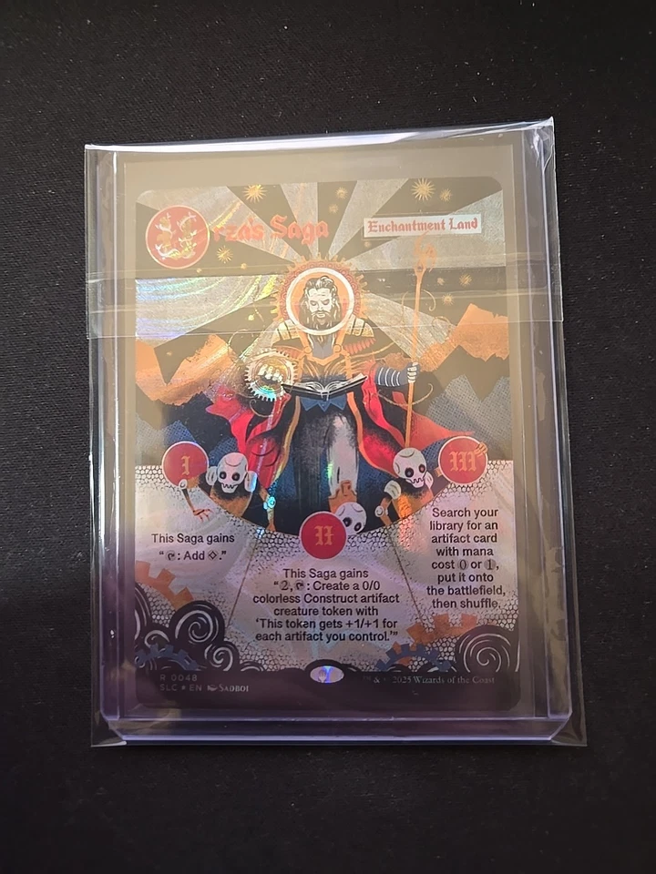 Urza's Saga Halo Foil NM SLC Secret Lair Countdown Kit Encyclopedia MTG - Image 1 of 1