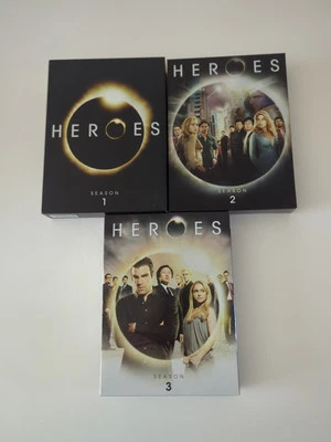 Heroes TV Series Lot Seasons 1-3 DVDS NBC   - Image 1 of 4