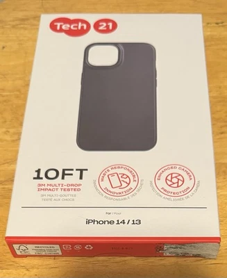 Funda Tech21 Serie EvoLite para Apple iPhone 14 / iPhone 13 - Negra Foto 1 de 2