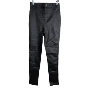 Stella Luce Faux Leather Stretch Women's Size M Skinny Leg Pants - Picture 1 of 5