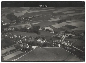 ZZ-1839/ Langenwetzendorf  Foto  Luftbild 18 x 13 cm ca.1938 - Picture 1 of 2