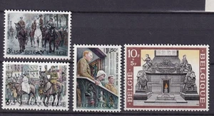 Belgium 1968 WWI Victory 50th Anniversary, MNH semi-postal set of 4 sc#B836-B839 - Picture 1 of 1