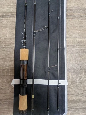 TIEMCO Pass Pluber 411SL-4 Fly Rod 4-Piece Lightweight Casting Fishing Rod - Image 1 of 4