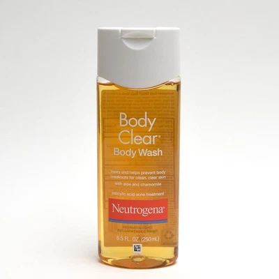 Neutrogena Body Clear Body Wash Oil-Free Salicylic Acid Acne Treatment 8.5 fl oz - Image 1 of 4