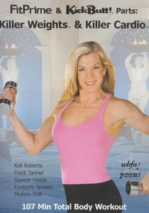 Fitness Prime & Kicking Butt! Parts: Weights & Cardio 2-Disc DVD VIDEO workout  - Imagen 1 de 1