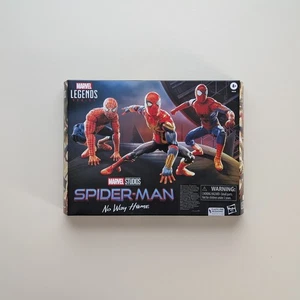 Hasbro Marvel Legends Spider-Man No Way Home Paquete de 3 Exclusivo F6536 Nuevo - Imagen 1 de 10