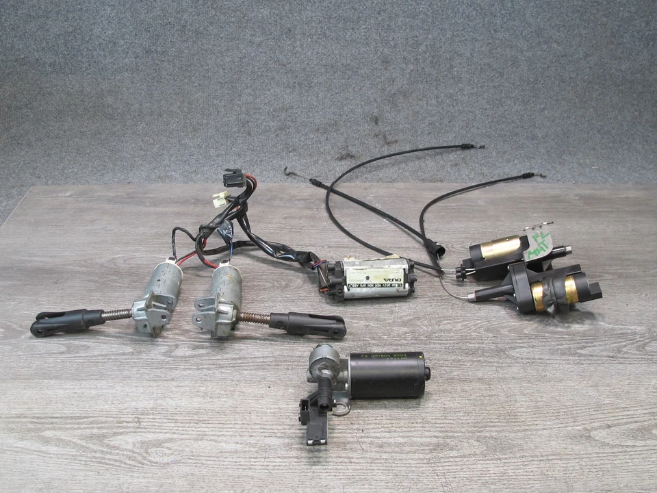 HUMMER H2 2003-2007 ASIENTO DELANTERO IZQUIERDO LADO DEL CONDUCTOR MARCO INFERIOR JUEGO MOTORES LUMBARES Foto 1 de 4