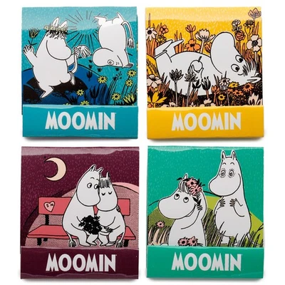 Moomin Nagelfeilen-Set, 6 Mini-Feilen im Streichholzbriefchen - Bild 1 von 4