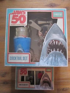 JAWS 50th Anniversary shot glass and Cocktail set - Bild 1 von 6