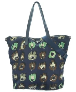 Bolsos de Mano PRADA Azul Marino MarrónxBlancoetc.(Patrón de flores) 2200580722042 - Imagen 1 de 8