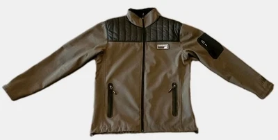 New Balance Jacket. Full-Zip, Soft Shell, Olive Green, Mens Medium (M) - Image 1 of 4