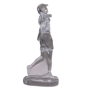Waterford Crystal Woman Lady Female Golfer Club Clear Figurine Vtg Skirt Attire - Picture 1 of 5