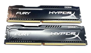 16GB (2x8GB) Kingston HyperX Fury HX426C16FB2K2/16 Memory RAM, DDR4-2666 - Picture 1 of 2