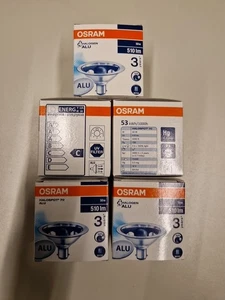 5 Stück Halospot 70 ALU 50W 510lm 3000K Energieeffizienzklasse C Sockel BA15d - Bild 1 von 1