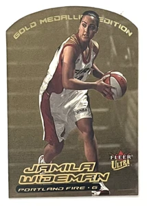 2000 Ultra WNBA Gold Medallion #5 Jamila Wideman Portland Fire - Picture 1 of 2