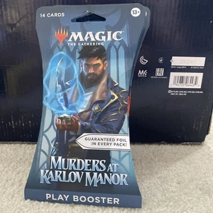 Magic The Gathering: Murders At Karlov Manor Booster Pack Sleeved - Picture 1 of 1