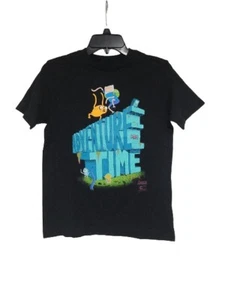 New Adventure Time Cartoon TV Show Logo Kids Size Medium Funny Cartoon Soft Tee - Picture 1 of 4