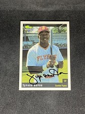 Tyrone Horne 1991 Classic Best Sumter Flyers #23 Auto Autographed Signed Card
