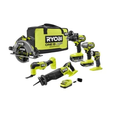 RYOBI CANADA 18V Brushless Cordless 6-Tool Kit - Image 1 of 4