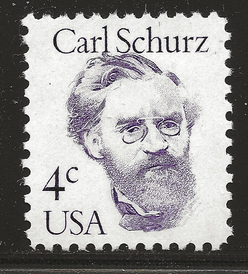 US Scott #1847, Single 1983 Schurz 4c FVF MNH - Image 1 of 1