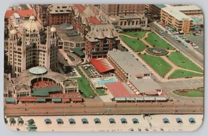 Postal Marlborough-Blenheim vista aérea, Atlantic City, Nueva Jersey - Imagen 1 de 3