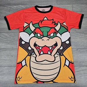 Super Nintendo World Bowser Shirt Size Small Universal Studios Hollywood Koopa - Picture 1 of 6