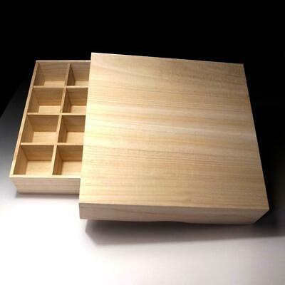 $XU25 Japanese KIRI Wooden Collection Box For Netsuke, Sake Cup Or Small Thing  • 45.05$