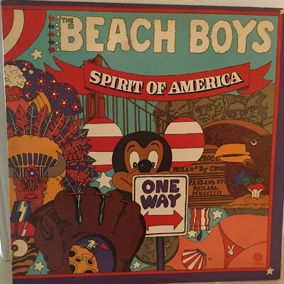 THE  BEACH  BOYS        LP      SPIRIT  OF  AMERICA    - Image 1 of 4