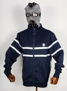 Dgk Skateboards Hooded Sweatshirt Sweater Track Jacket Manchester Navy in S - Picture 1 of 2