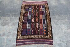 131cmx84cm afghan hand made  antique war rugs, Pictorial rugs,