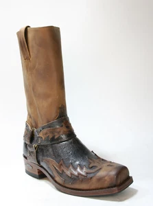 15495 Sendra Bikerboots BLUES Flota Tang Borr. Barbados Rahmengenähte Stiefel - Bild 1 von 5
