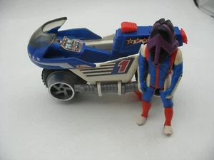 kenner 1987 M.A.S.K. mask vehicule moto BULLET BANDIT Ali BOMBAY Complet - Picture 1 of 8