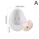Silicone 3D Bunny Rabbit Mold Cake Decorating Mould cake ice Mousse Baking D4Q9