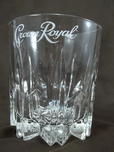 Crown Royal diamantgeschliffen Starburst MADE IN ITALY 8oz Whiskey Rocks Glas - Bild 1 von 7