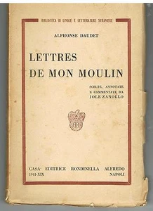 LETTRES DE MON MOULIN - ALPHONSE DAUDET - LA RONDINELLA ALFREDO NAPOLI - 1940 - Imagen 1 de 1