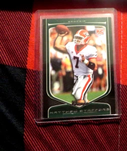 Matthew Stafford Bowman Rookie #111 2009 gran forma Georgia Bulldogs - Imagen 1 de 1