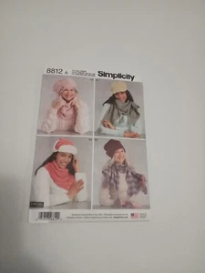 EASY Hand Made Gift Apron Hat Scarf Mitts Holiday Craft Present Sewing Pattern - Picture 1 of 2